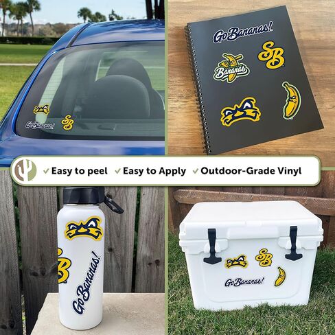 Desert Cactus Savannah Bananas Sticker Secal Vinyl Baseball Laptop Botto Scrapbook (Type 2-3) in Kuwait
