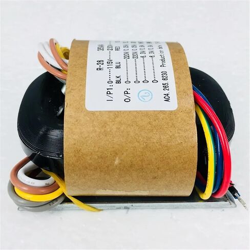 1pc 35W Sec Voltage 220V x2 + 6.3V x2 R-Core Transformer for tube preamp dac amp diy in Saudi Arabia