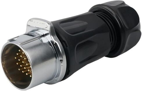 LP-24 CONFIRAL CONNECTOR 24 CORE MULTI-PIN MULTI-CORE AVIATION PLUD Industrial Plugive Pluctip Pluct (مقعد أنثى ثقب واحد) in Saudi Arabia