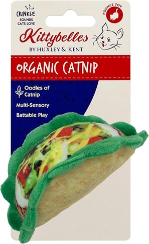 Huxley & Kent Cat Toy | Strawberry Donut | Strong Catnip Filled Cat Toy | Soft Plush Kitty Toy with Catnip and Crinkle | Kittybelles in Saudi Arabia