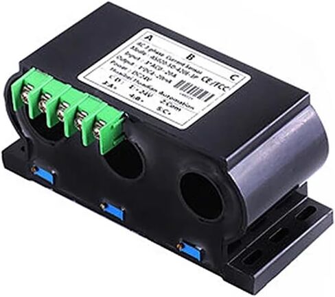 مستشعر الإرسال الحالي المتقدم من ثلاث مراحل AC 220 فولت وحدة عزل الحث المتبادل 4-20MA (0-300A) in Kuwait