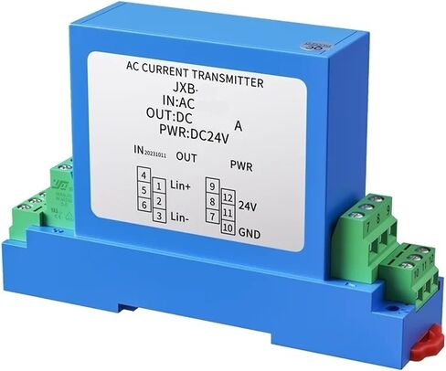 JXK-21 Current Sensor Transmitter 0-1A 0-10A Voltage Sensor 0-100V to RS485 Voltage Current Sensor Transmitter DC24V(Input Dc 0-100v) in Saudi Arabia