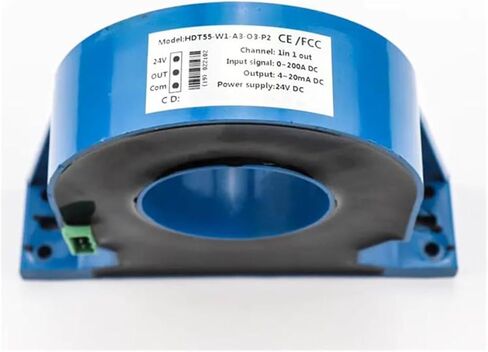APPERTURE 55MM AC/DC محول الطاقة الحالي 4-20MA DC محول مستشعر AC AC 0-1000A إدخال AC 220V (0-300A DC ، 0-10V) in Saudi Arabia