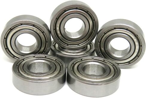 7x17x5mm S697zz 440C الصلب المقاوم للصدأ كرة S697 ZZ Deep Groove Ball تحمل 697Z 697ZZ 1PCS in Saudi Arabia