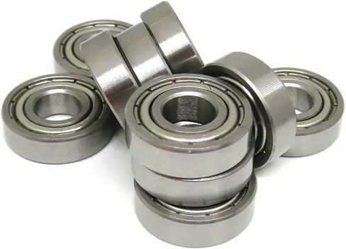 7x17x5mm S697zz 440C الصلب المقاوم للصدأ كرة S697 ZZ Deep Groove Ball تحمل 697Z 697ZZ 1PCS in Saudi Arabia