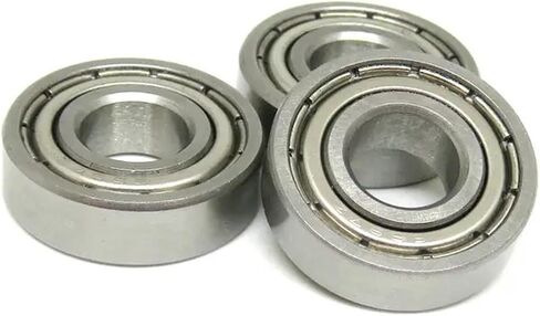 7x17x5mm S697zz 440C الصلب المقاوم للصدأ كرة S697 ZZ Deep Groove Ball تحمل 697Z 697ZZ 1PCS in Saudi Arabia