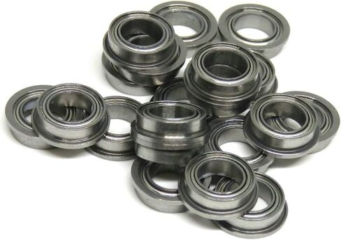SMF85 ZZ 5x8x2.5mm MF85ZZ LF850ZZ Stainless Steel Flanged Ball Bearing SF675ZZ 10Pcs in Saudi Arabia