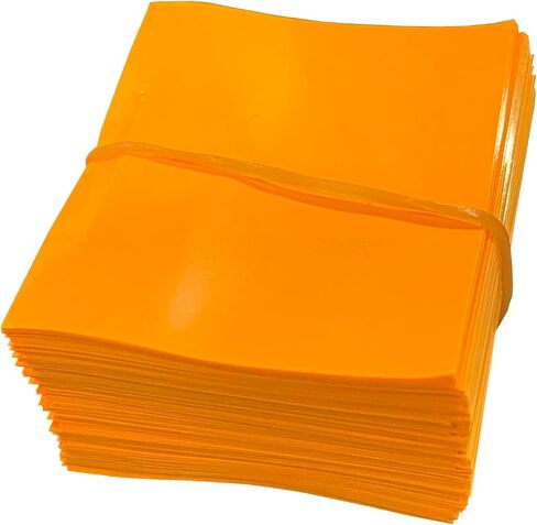 45 x 52 mm GREEN Perforated Shrink Band for Hot Sauce Bottles and Other Liquid Bottles Fits 3/4" to 1" Diameter - Pack of 250 in Kuwait