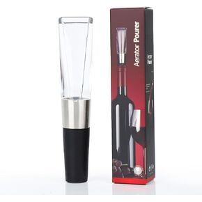 The Travel Spout Wine Aerator - Premium Aerating Pourer Spout, No Drip No Spill Wine Aerator for Rapid Enhanced Flavor and Smoother Finish, Efficient Design, Gift for On-The-Go in Saudi Arabia