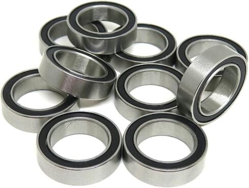 S6702RS 15x21x4mm 6702 61702 RS 2RS S6702 2RS GROOVE BALLE BALLE S61702 2RS 10PCS (S6702-2RS 15X21X4MM) in Saudi Arabia