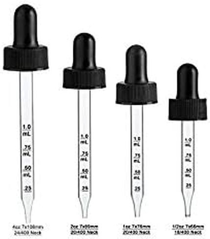 Perfume Studio® المعايرة للاستبدال الزجاجية. لا زجاجات - حزمة من ستة (7 × 108 مم - 4 أوقية) in Saudi Arabia