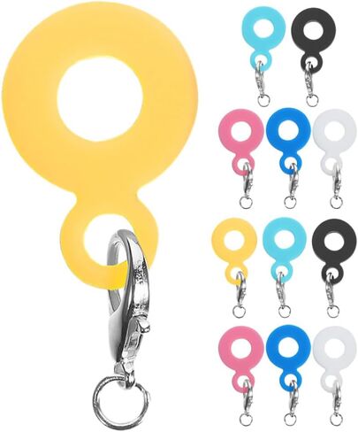 فوساريا سحر سحر: 12pcs dangle قطر القطر العالي سحر سحر القش مقاطع سيليكون قش المعلق in Saudi Arabia