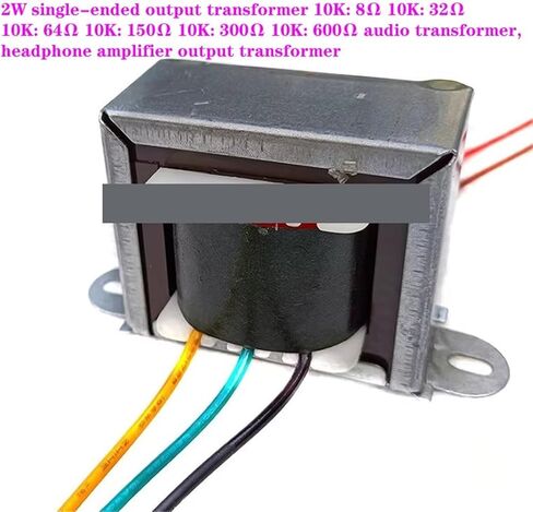2W محول الإخراج الواحد 10K: 8Ω 10K: 32Ω 10K: 64Ω 10K: 150Ω 10K: 300Ω 10K: 600Ω محول إخراج سماعة الرأس (10K من 32 أوم) in Kuwait