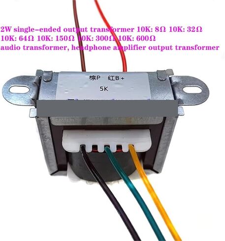 2W محول الإخراج الواحد 10K: 8Ω 10K: 32Ω 10K: 64Ω 10K: 150Ω 10K: 300Ω 10K: 600Ω محول إخراج سماعة الرأس (10K من 32 أوم) in Kuwait