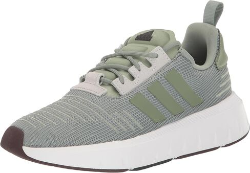 adidas Originals Men's Swift Running Shoe, Black/Black/Gum, 13.5 in Saudi Arabia