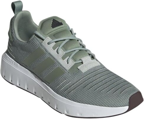 adidas Originals Men's Swift Running Shoe, Black/Black/Gum, 13.5 in Saudi Arabia