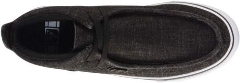 Lugz Men's Strider 2 Classic Canvas Moc Toe Fashion Sneaker, Black/White, 11 in Saudi Arabia