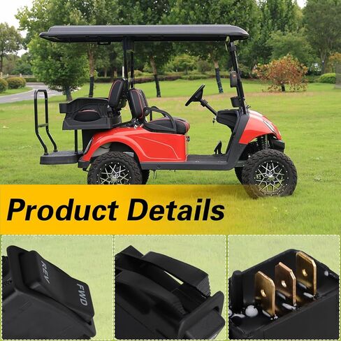 مفتاح الروك العكسي إلى الأمام متوافق مع EZGO TXT PDS Electric 2003-Up ، TXT ELECTRAL TXT 2-CARTRENT ، 4/6-PARKENGER SHOKENT ، ST EXPRESS ، ST SPORT استبدال#: 74323-G01 in Kuwait