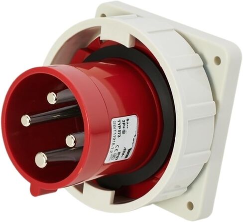 IP67 125A 4-pin Waterproof Industrial Plug Connector 975TYP2724/5224/475(Concealed Socket IP67) in Saudi Arabia