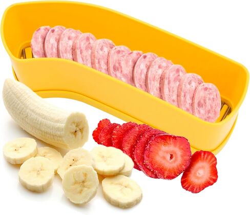 Slicer Cup Cup Slicer: Cucumber Cutter ، Speed ​​Cutter for Egg Egg Hot Dog Grape ، جديد 2025 أداة تقطيع المطبخ (أسود) in Saudi Arabia