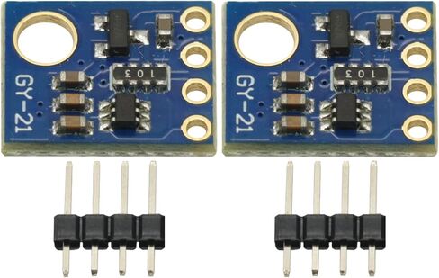 2PCS HTU21 IIC/I2C Digital Temperature Humidity Sensor Breakout Board Module 3V-5V in Saudi Arabia