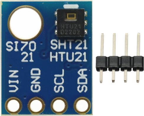 2PCS HTU21 IIC/I2C Digital Temperature Humidity Sensor Breakout Board Module 3V-5V in Saudi Arabia
