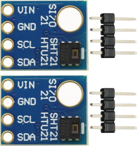 2PCS HTU21 IIC/I2C Digital Temperature Humidity Sensor Breakout Board Module 3V-5V in Saudi Arabia