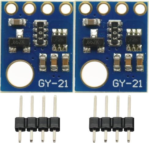 2PCS HTU21 IIC/I2C Digital Temperature Humidity Sensor Breakout Board Module 3V-5V in Saudi Arabia