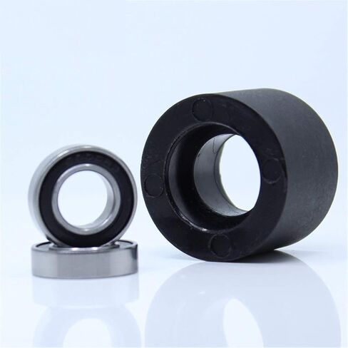 منتجات نقل الطاقة PU MR84 محمل لآلة الرسم 4x15x26mm PU بكرة بكرة مع محامل اثنين in Saudi Arabia