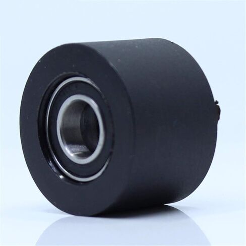 منتجات نقل الطاقة PU MR84 محمل لآلة الرسم 4x15x26mm PU بكرة بكرة مع محامل اثنين in Saudi Arabia
