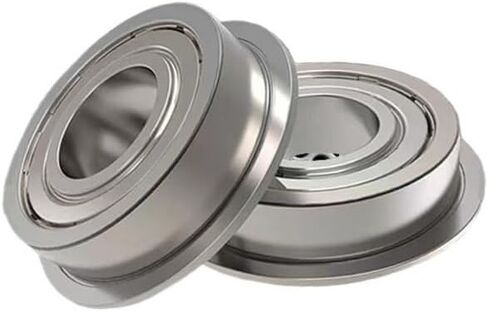 5pcs P5 محامل شفة F6000/F6001/F6002/F6003/F6004/F6005/F6006/F6007 ZZ/RS محمل كرة متلوهة عالية السرعة (F6008RS 40X68X15MM) in Saudi Arabia