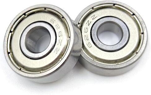 Miniature Deep Groove Ball تحمل MR126 6 * 12 * 4 MR128 8 * 12 * 3.5 MR137 7 * 13 * 4 MR148 8 * 14 * 4MM ZZ 2PCS (MR83 3X8X3MM) in Saudi Arabia