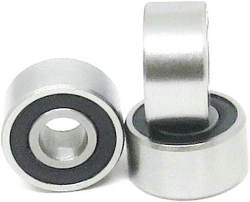 S693RS 3x8x4mm Stainless Steel S693 2RS Deep Groove Ball Bearing RS 2RS 10Pcs(S697-2RS 7x17x5mm) in Saudi Arabia