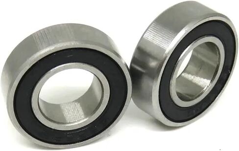 8x16x5mm S688RS S688ZZ Stainless Steel S688 ZZ 2RS Deep Groove Ball Bearing 10Pcs(Black Rubber Seals) in Saudi Arabia