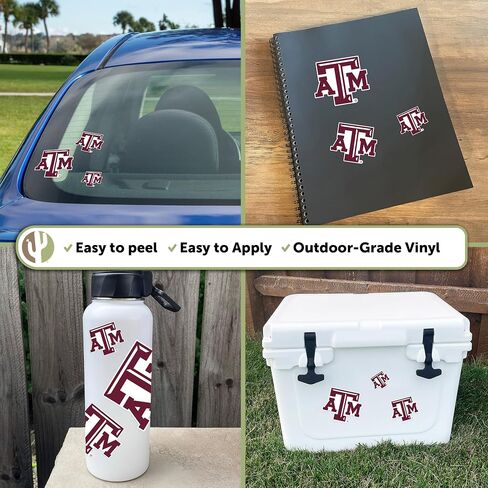 Desert Cactus Texas A&M University Sticker Aggies Tamu Vinyl Scal in Saudi Arabia