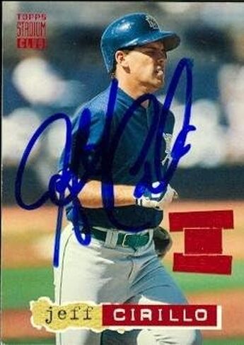 مستودع توقيعه 47614 Jeff Cirillo Cardball Card Milwaukee Brewers 1994 Topps Stadium Club No .699 in Kuwait