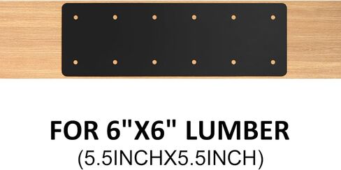 4 حزمة 15.7 "× 5" صفيحة فولاذية مستقيمة ، لوحة إصلاح شديدة التحمل ، post to beam connectors قوس الإصلاح ، حزام الشكل ، أقواس العريشة للخشب 6x6 6x8 الخشب in Kuwait
