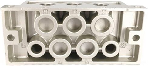 Solenoid Valve Manifold ESV Series Base ESV200 ESV300 ESV400 ESV600 1M 2M 3M 4M Plate(ESV403M) in Saudi Arabia