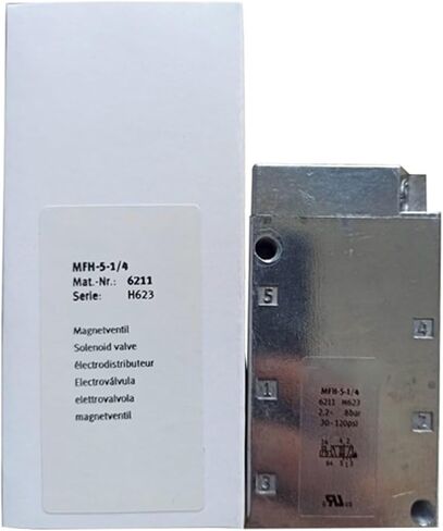 Series 5/2 Way Solenoid Valves 1/8 Inch Port 9982 MFH-5-1/8 2 Position 3 Way Control Air Valve for Pneumatic Systems in Saudi Arabia