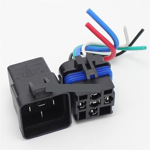 Automotive Relay 12V 5 Feet 40A Normally Open 1Pcs in Saudi Arabia