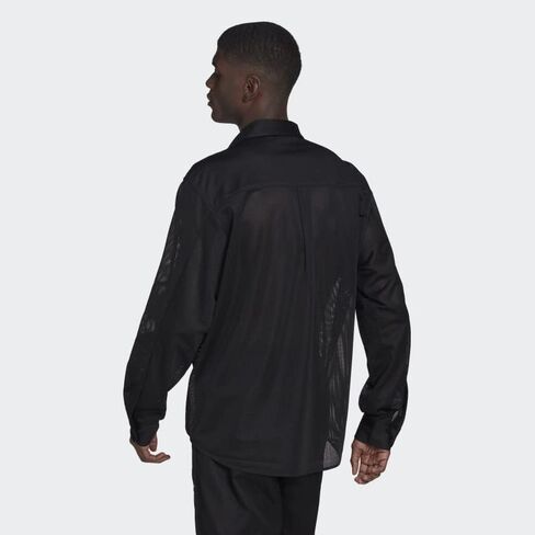 adidas Originals Arkive Blue نسخة طويلة الأكمام ، قميص رجالي لأسفل in Kuwait