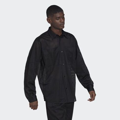 adidas Originals Arkive Blue نسخة طويلة الأكمام ، قميص رجالي لأسفل in Kuwait