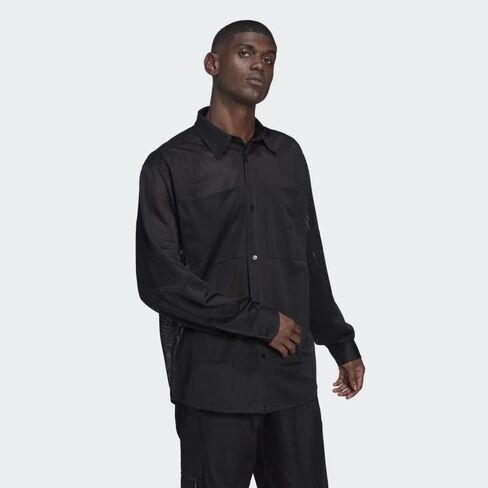 adidas Originals Arkive Blue نسخة طويلة الأكمام ، قميص رجالي لأسفل in Kuwait