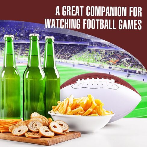 Syhood Pcs Autograph Blank Footballs 12 Inches Sports Outdoor Signing Foot Ball American Footballs for Kids Adults Foot Ball Anniversary Birthday in Saudi Arabia