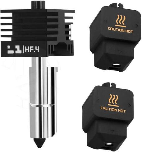 تم ترقيته H2D High Flow Hotend 0.4 مم مع غطاء فوهة الصلب الصلبة المتوافقة مع Bambu Lab H2D و H2D Laser 3D End End Assories (التدفق العالي) in Kuwait