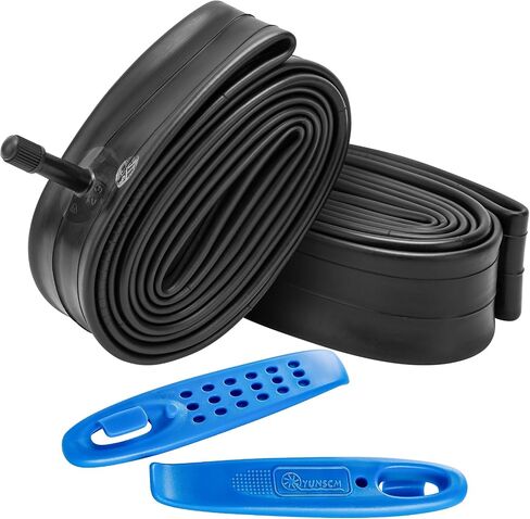 YUNSCM 2-PCS 20" Bike Tubes 20x2.125/2.40 Schrader Valve 20 Bicycle Inner Tubes Compatible with 20 x 2.125 20x2.20 20x2.25 20x2.30 20x2.35 20x2.40 Tire Tubes in Saudi Arabia
