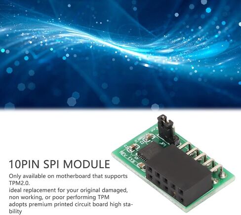 وحدة Gowenic TPM 2.0 ، وحدة 10 دبوس SPI TPM 2.0 لـ Supermicro AOM TPM 9670V S ، High Safety 9670 Chipset ، SPI واجهة ، أداء مستقر in Saudi Arabia