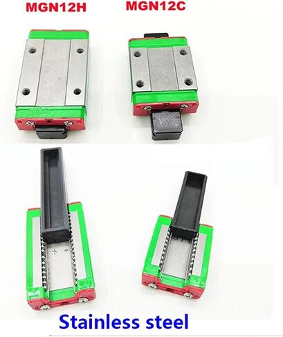 2PCS MGN12H MGN12C كتلة انزلاق محاملة خطي (MGN12H) in Saudi Arabia
