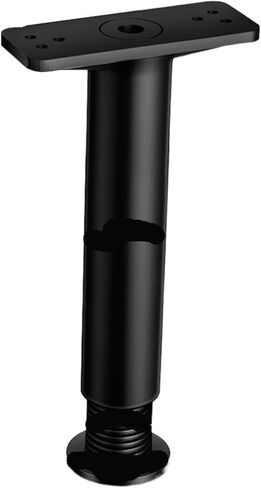 Black Adjustable Sofa Legs Table Legs Furniture Heightening Bracket Bed Support Frame Bed Foot pad Table Leg pad(20-35cm) in Saudi Arabia