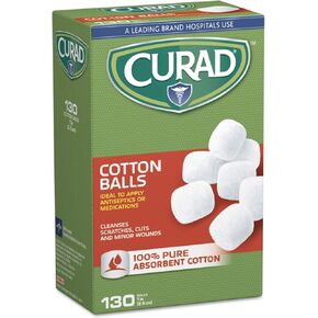 CURAD(R) Sterile Cotton Balls, 1in, Box Of 130 in Kuwait